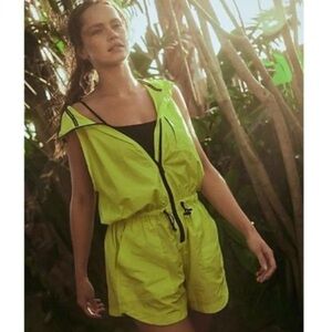 Free people Hike and Race Runsie Romper XS NWOT